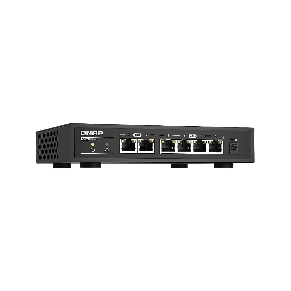 QNAP QSW-2104-2T 10/2,5 GbE Switch Unmanaged 6-Port
