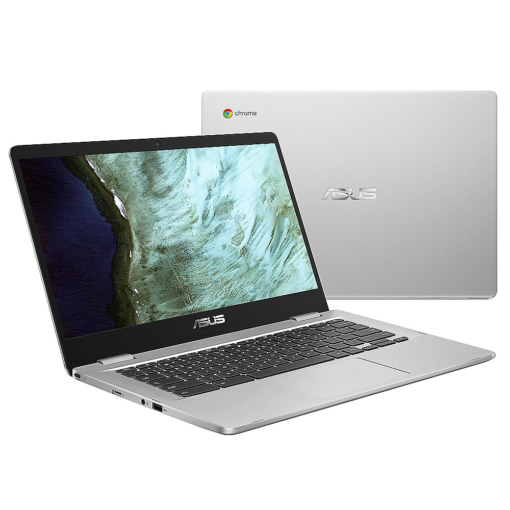 *ASUS Chromebook C423NA-EC0416 Celeron N3350 8GB/64G eMMC 14" FHD ChromeOS silb