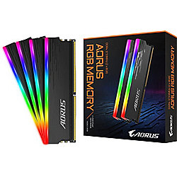 16GB (2x8GB) Gigabyte Aorus RGB DDR4-3733 CL18 Speicher Kit RAM (inkl Demo Kit)