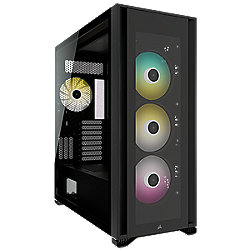 Corsair iCue 7000X RGB Black Full Tower Gaming Geh&auml;use mit Glas Seitenfenster