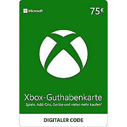 Xbox Guthabenkarte 75 EUR