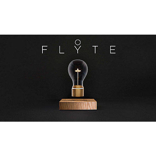 Flyte Royal Dekoleuchte Eiche/Gold 60lm schwebende LED