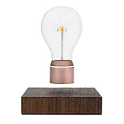 Flyte Buckminster Dekoleuchte Walnu&szlig;/Bronze 60Lm schwebende LED