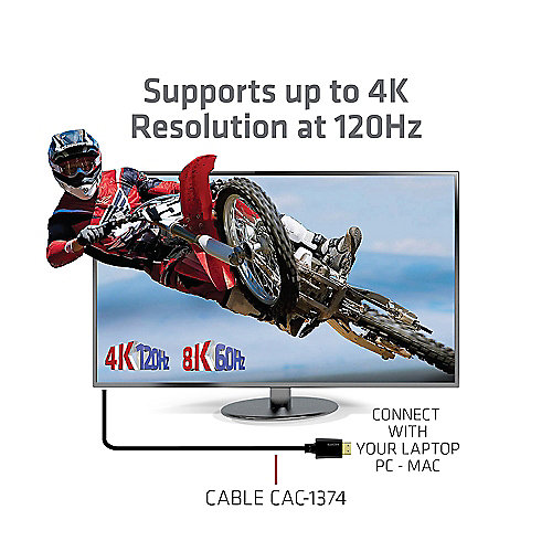 Club 3D High Speed HDMI Kabel 4K120Hz 8K/60Hz St./St. 4m