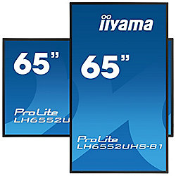 iiyama ProLite LH6552UHS-B1 138,8cm (65&quot;) 4K UHD Digital Signage Monitor HDMI