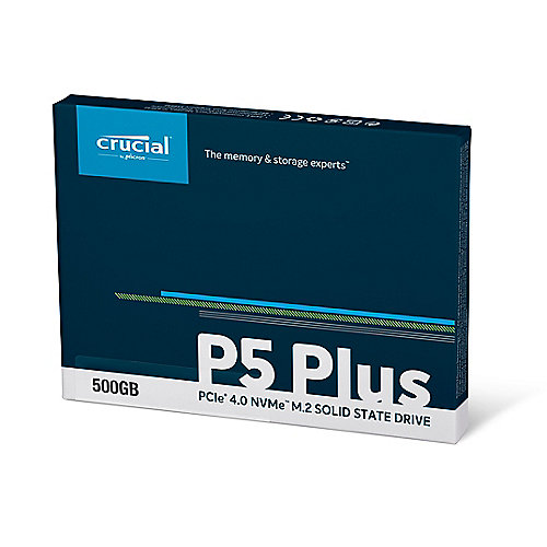 Crucial P5 Plus 500GB NVMe SSD 3D NAND PCIe M.2