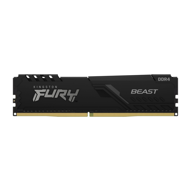 Kingston 16GB (1x16GB)  FURY Beast DDR4-2666 CL16 RAM Gaming Arbeitsspeicher | 00740617320121