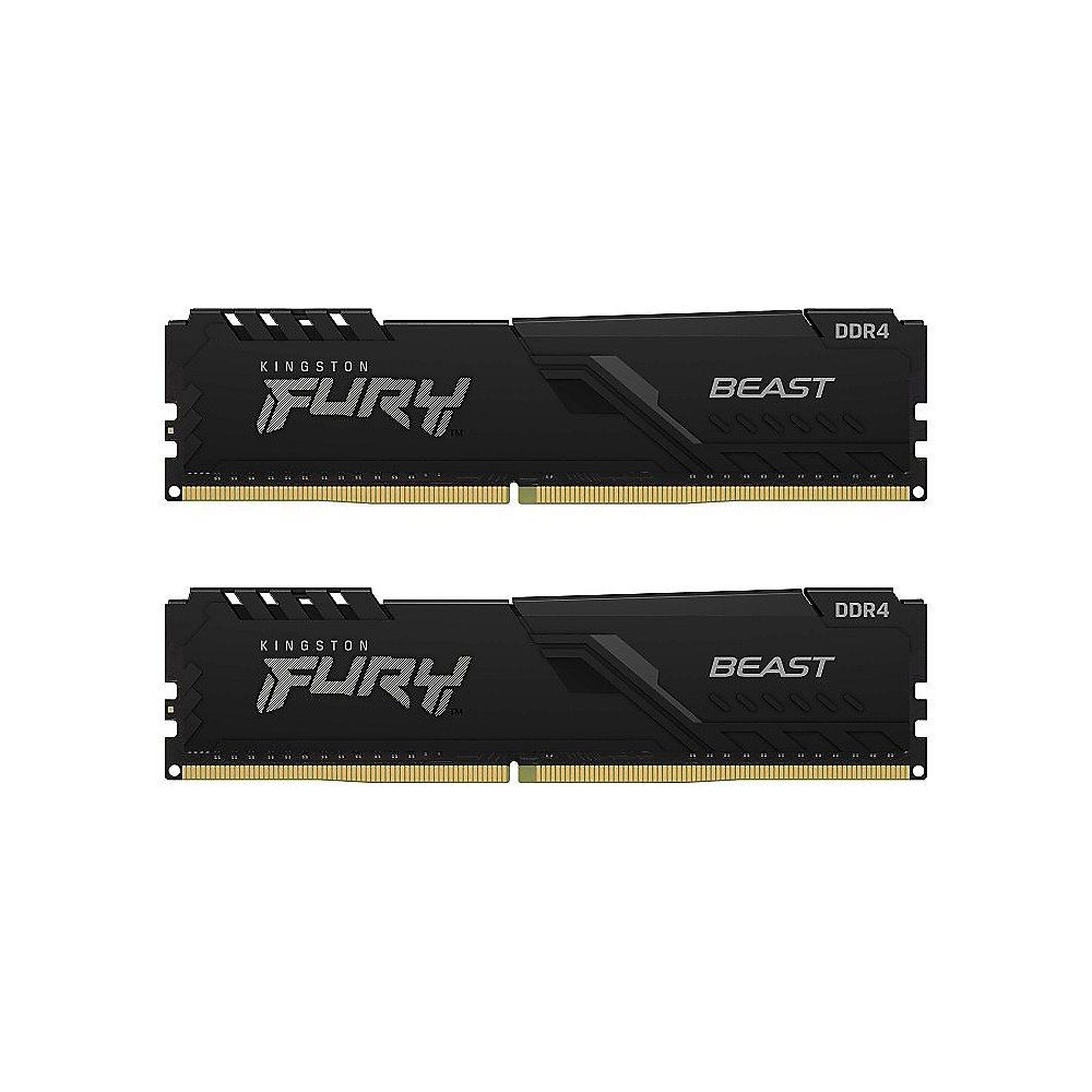 8GB (2x4GB) KINGSTON FURY Beast DDR4-2666 CL16 RAM Gaming Arbeitsspeicher Kit