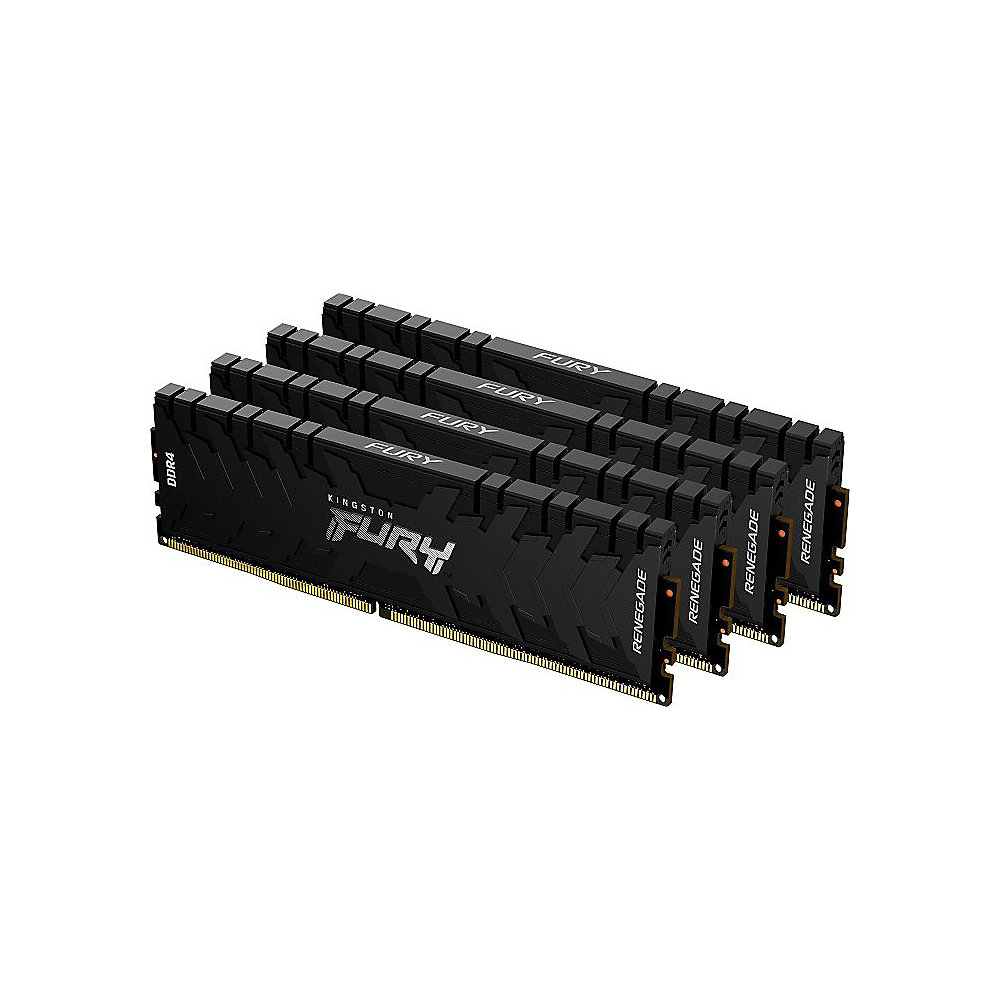 32GB (4x8GB) KINGSTON FURY Renegade DDR4-2666 CL13 RAM Arbeitsspeicher Kit
