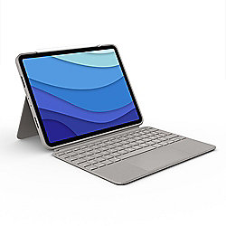 Logitech Combo Touch Tastaturcase Trackpad f&uuml;r iPad Pro 11&ldquo; (1./ 2./3.Gen) Sand