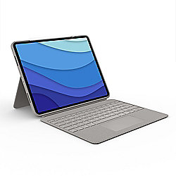 Logitech Combo Touch Tastaturcase Trackpad f&uuml;r iPad Pro 12,9&ldquo; (5. Gen) Sand