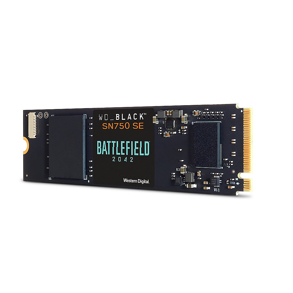 WD_BLACK SN750 SE NVMe M.2 interne Gaming SSD 500 GB Battlefield™ 2042 Edition
