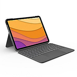 Logitech Combo Touch Tastaturcase Trackpad f&uuml;r iPad Air (4.Gen) Grau