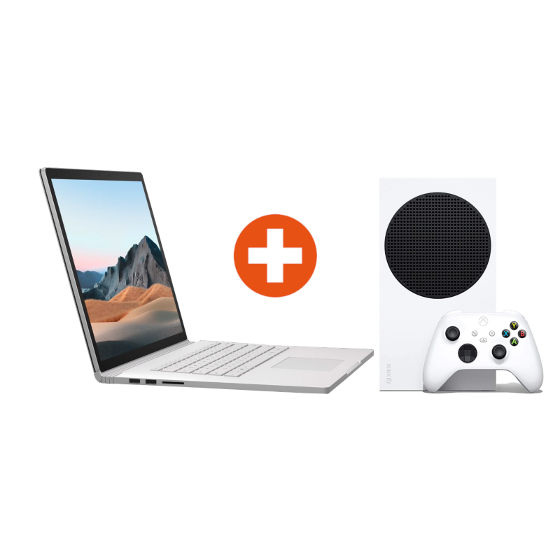 Microsoft Surface Book 3 i7-1065G7 16GB/256GB SSD 15″ 2in1 GTX1660Ti W10 + Xbox Series S | 00889842594836