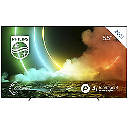 Philips OLED 55OLED706/12 139cm 55&quot; 4K DVB-T2-HD/C/S2 Android Smart TV Ambilight