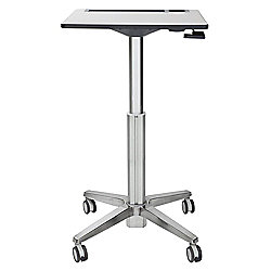 Ergotron LearnFit mobiler Steh-Sitz Tisch mit 40,6cm H&ouml;henverstellung