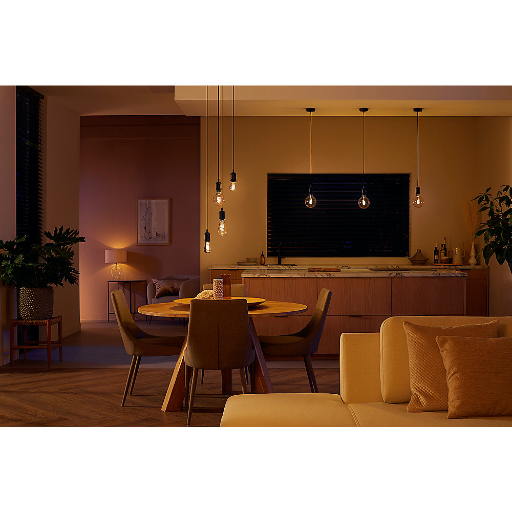 Philips Hue White Ambiance E27 Einzelpack Filament 300lm