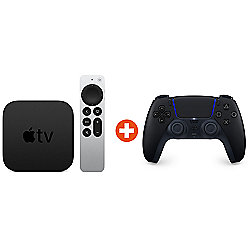 Apple TV 4K 64GB 2. Generation inkl. DualSense&trade; Controller - Midnight Black