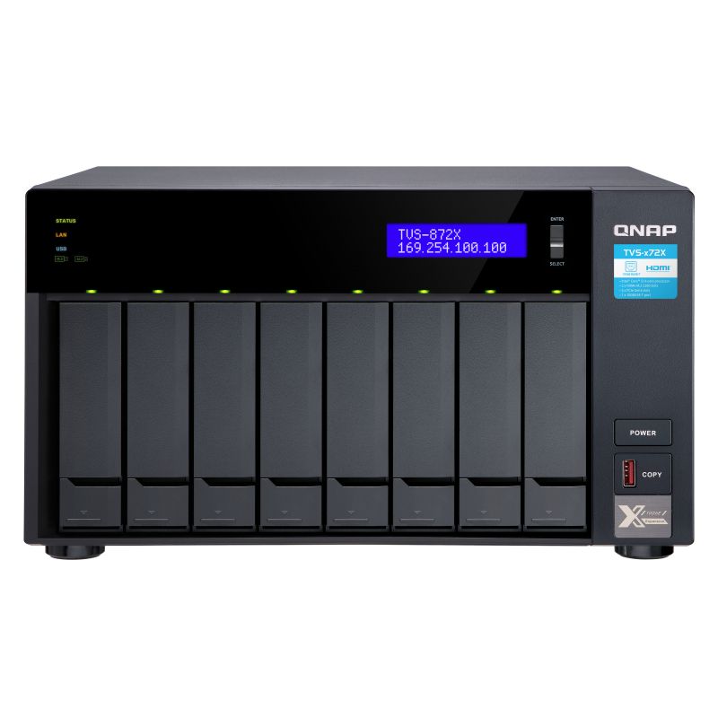 QNAP  TVS-872X-i5-8G NAS System 8-Bay | 04711103080153
