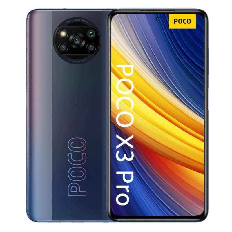 Xiaomi  Poco X3 Pro 6/128GB LTE Dual-SIM Smartphone phantom black EU MZB08UKEU | 06934177738272