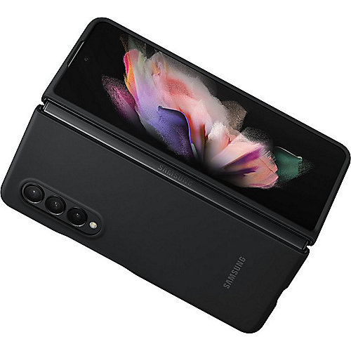 Samsung Silicone Cover EF-PF926 für das Galaxy Z Fold3 5G Schwarz