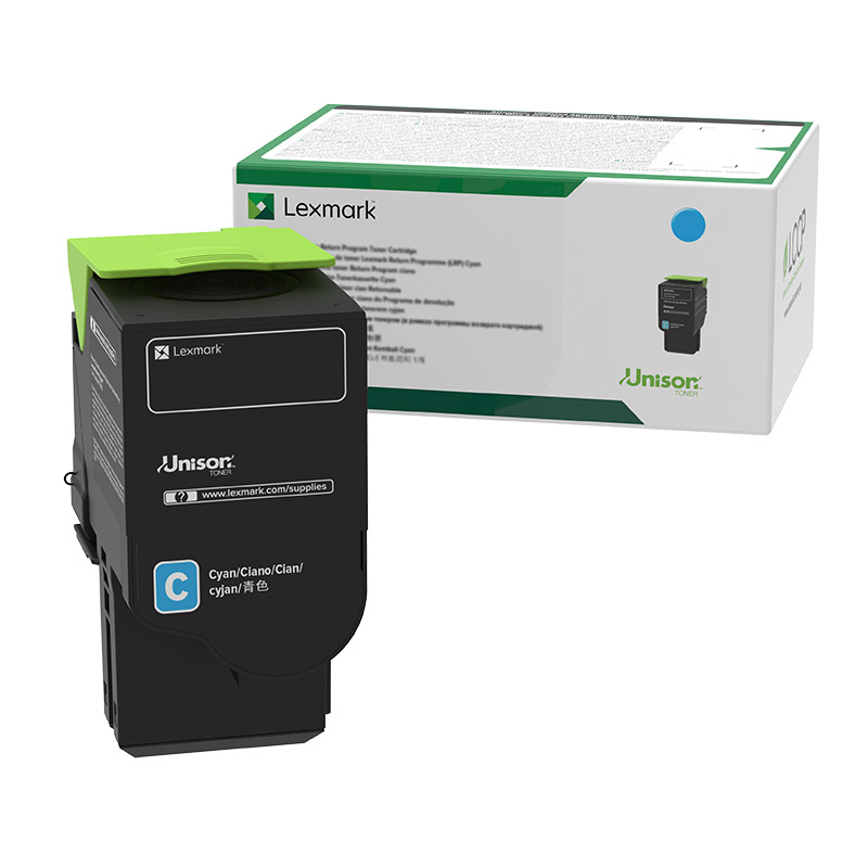 Lexmark  78C20C0 Rückgabe-Toner Cyan für ca. 1.400 Seiten | 00734646649995