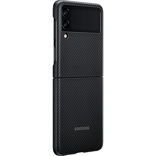 Samsung Aramid Cover EF-VF711 für das Galaxy Z Flip3 5G Schwarz