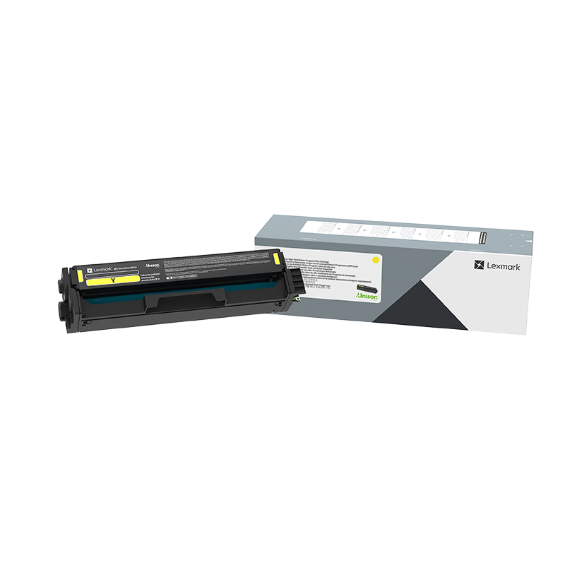 Lexmark  C330H40 High Yield Print Toner Gelb für ca. 2.500 Seiten | 00734646698467