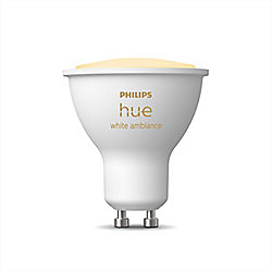 Philips Hue White Ambiance GU10 Einzelpack 230lm