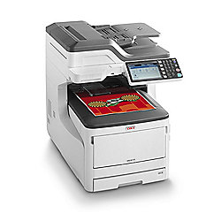 OKI MC873dn Farblaserdrucker Scanner Kopierer Fax LAN A3