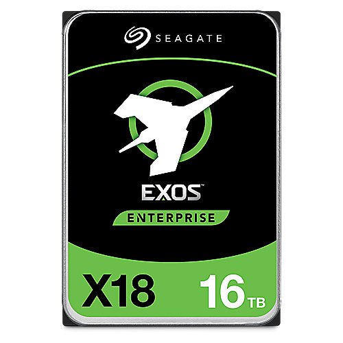 Seagate Exos X18 ST16000NM004J - 16 TB 7200 rpm 256 MB 3,5 Zoll SAS 12Gbit/s