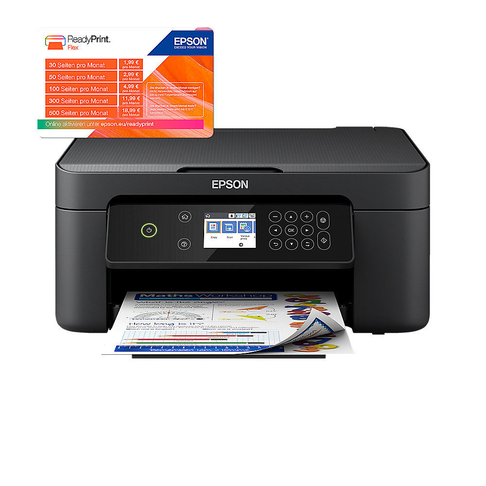 EPSON Expression Home XP-4100 Multifunktionsdrucker Scanner Kopierer WLAN