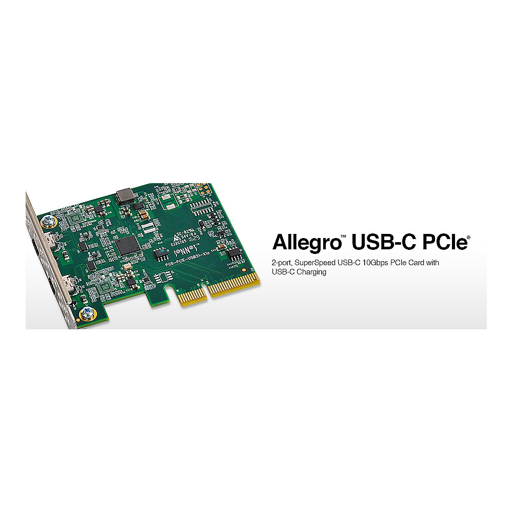 Sonnet Allegro USB-C 2-Port PCIe Card (Thunderbolt kompatibel)
