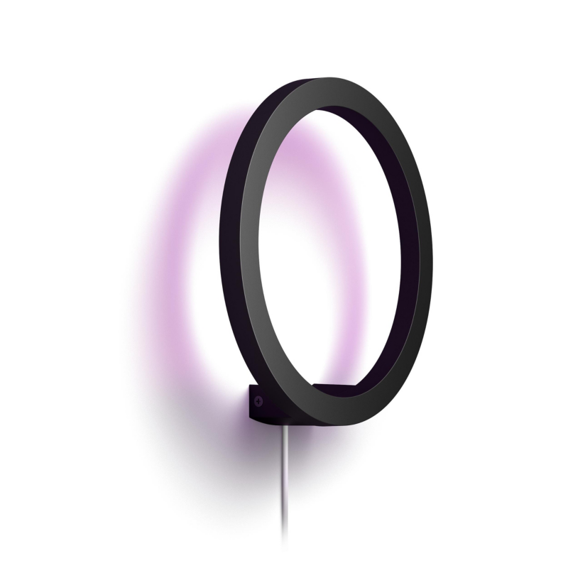 Philips  Hue White and Col. Amb. Sana Wandleuchte schwarz 1500lm | 08719514343382