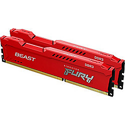 8GB (2x4GB) KINGSTON FURY Beast rot DDR3-1866 CL10 RAM Gaming Arbeitssp. Kit