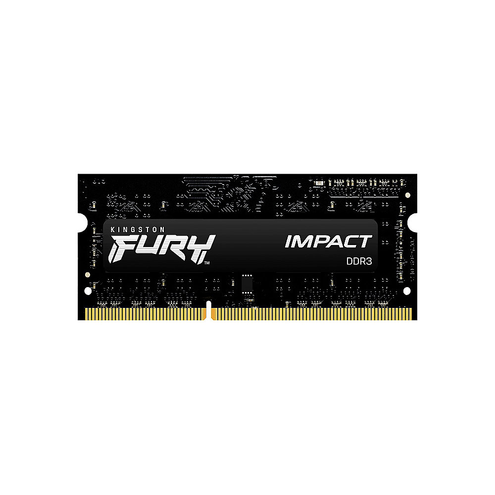 4GB (1x4GB) KINGSTON FURY Impact DDR3L-1600 CL9 RAM Gaming Notebookspeicher