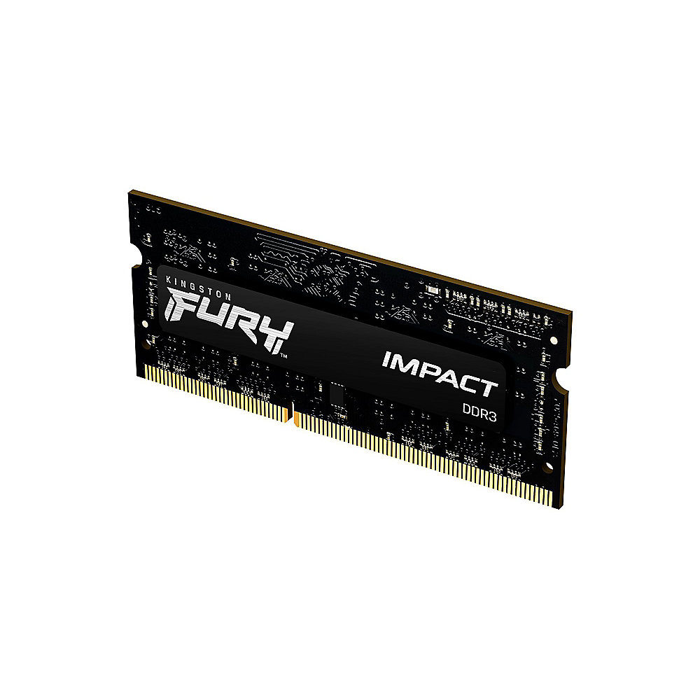 4GB (1x4GB) KINGSTON FURY Impact DDR3L-1600 CL9 RAM Gaming Notebookspeicher