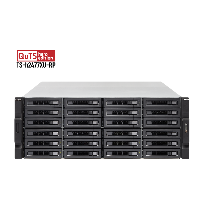 QNAP  TS-h2477XU-RP-3700X-32G  NAS System 24-Bay | 04713213519424