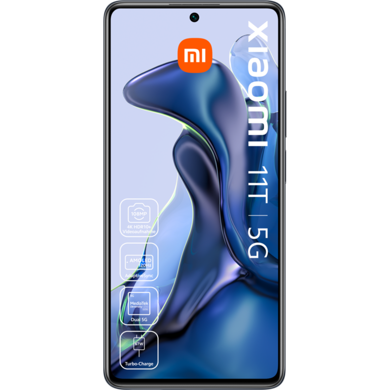 Xiaomi  11T 5G Smartphone 8/256GB Dual-SIM meteorite gray EU | 06934177750687