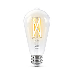 WiZ smarte Filament Lampe mit kaltwei&szlig;em bis warmwei&szlig;em Licht Edisonform E27
