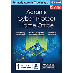 Acronis Cyber Protect Home Office Advanced 1PC/1 Jahr + 500 GB Acronis Cloud