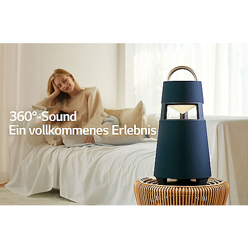 LG XBOOM 360 RP4 Bluetooth-Lautsprecher Burgundy
