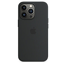 Apple Original iPhone 13 Silikon Case mit MagSafe Mitternacht