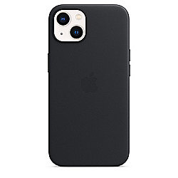 Apple Original iPhone 13 Leder Case mit MagSafe Mitternacht