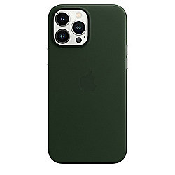 Apple Original iPhone 13 Pro Max Leder Case mit MagSafe Schwarzgr&uuml;n