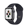 Apple Watch SE GPS 40mm Aluminiumgehäuse Space Grau Sportarmband Mitternacht