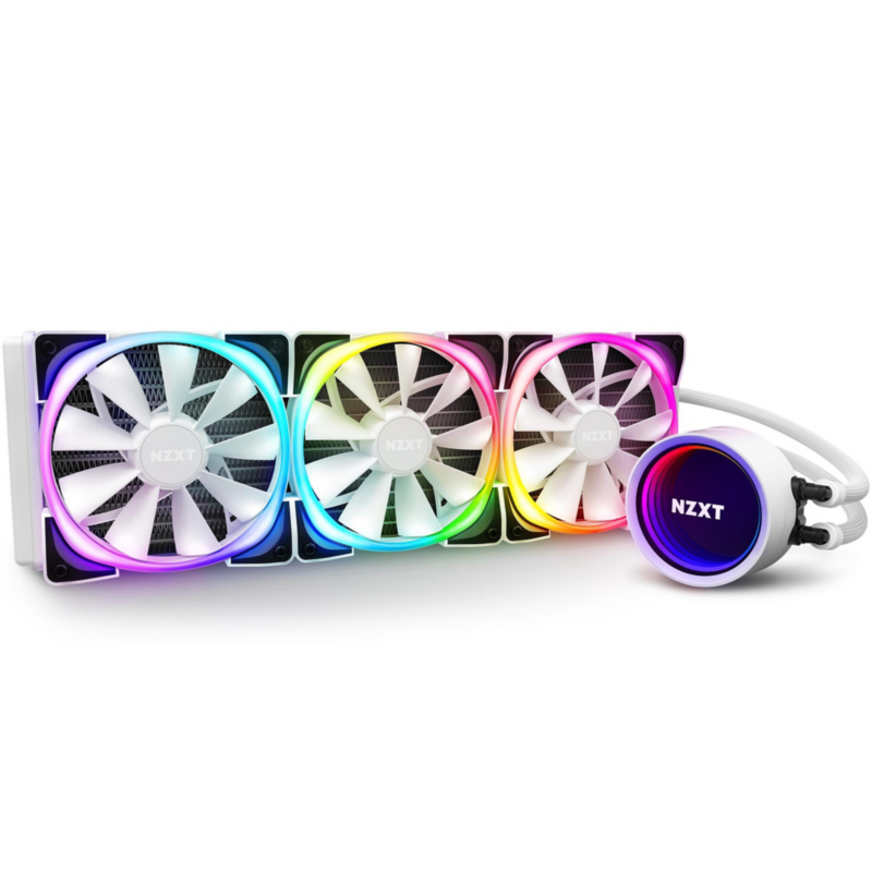 Nzxt  Kraken X73 RGB 360mm Wasserkühlung weiß für AMD und Intel CPU | 05060301696758
