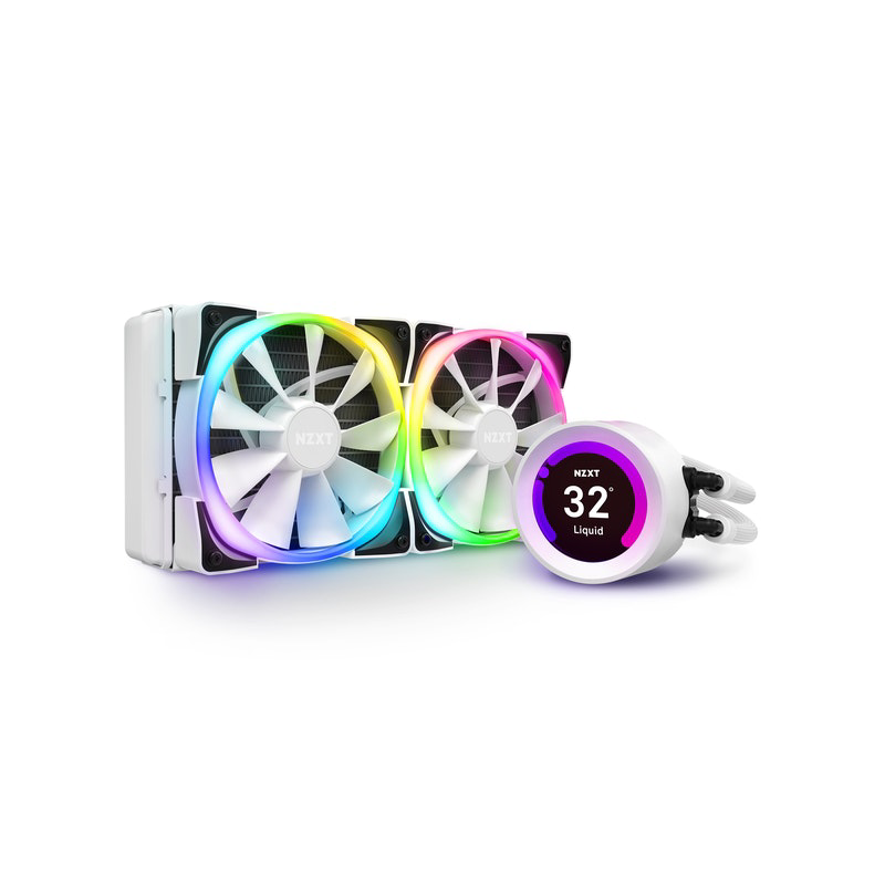 Nzxt  Kraken Z53 RGB 240mm Wasserkühlung weiß für AMD und Intel CPU | 05060301696567
