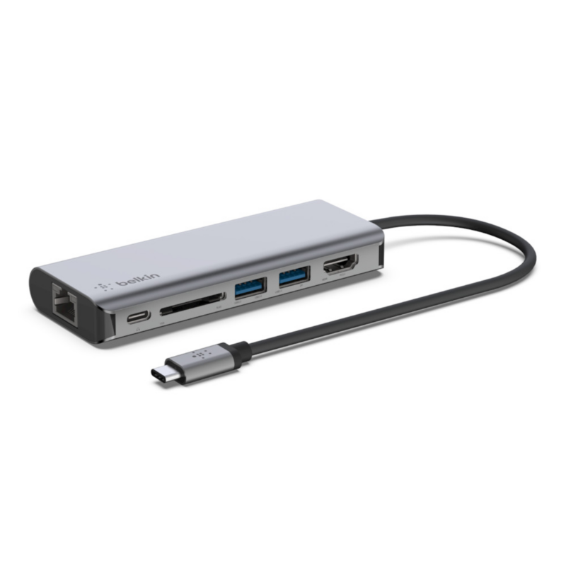 Belkin  USB-C 6-in-1 Multiport Adapter | 00745883819829