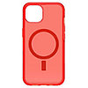 OtterBox Symmetry Plus Clear MagSafe Apple iPhone 13 translucent red